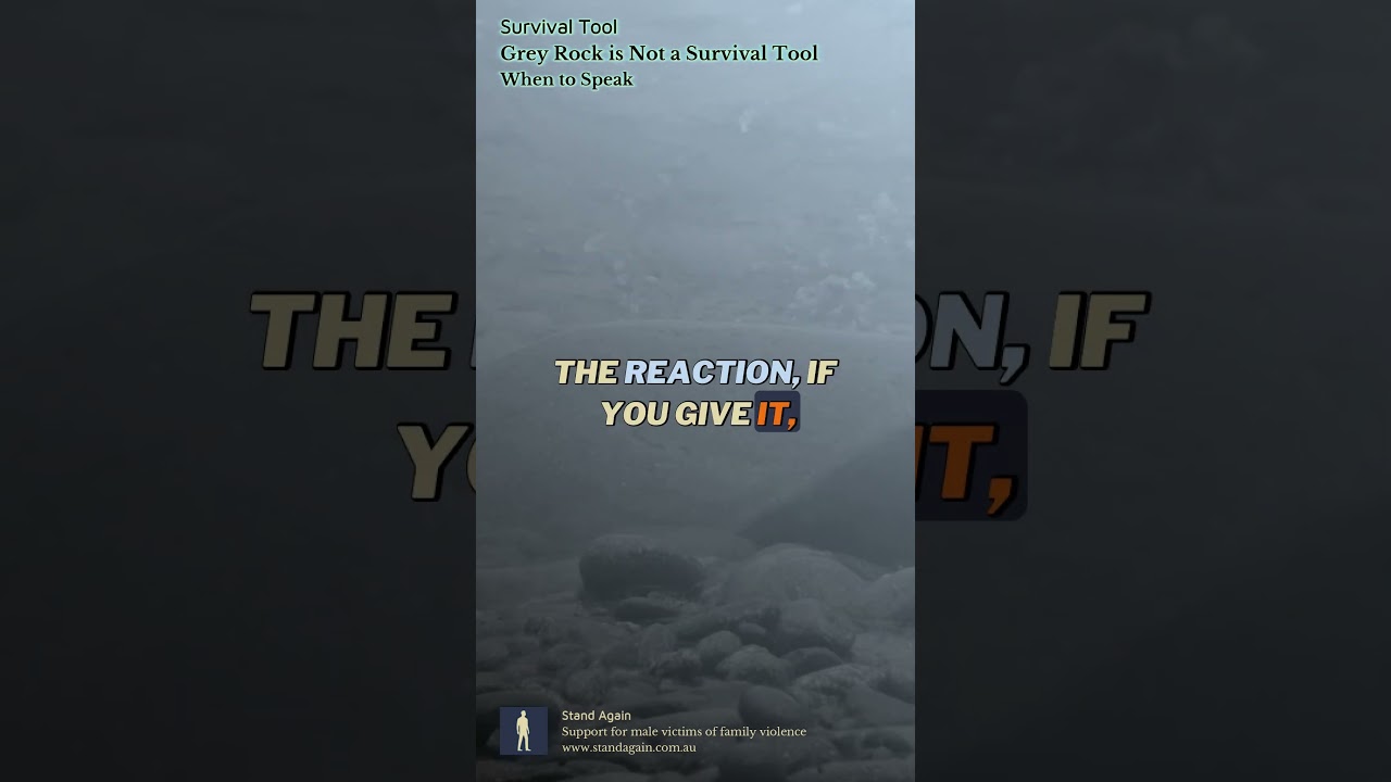 Grey Rock is Not a Survival Tool SHORTS 10