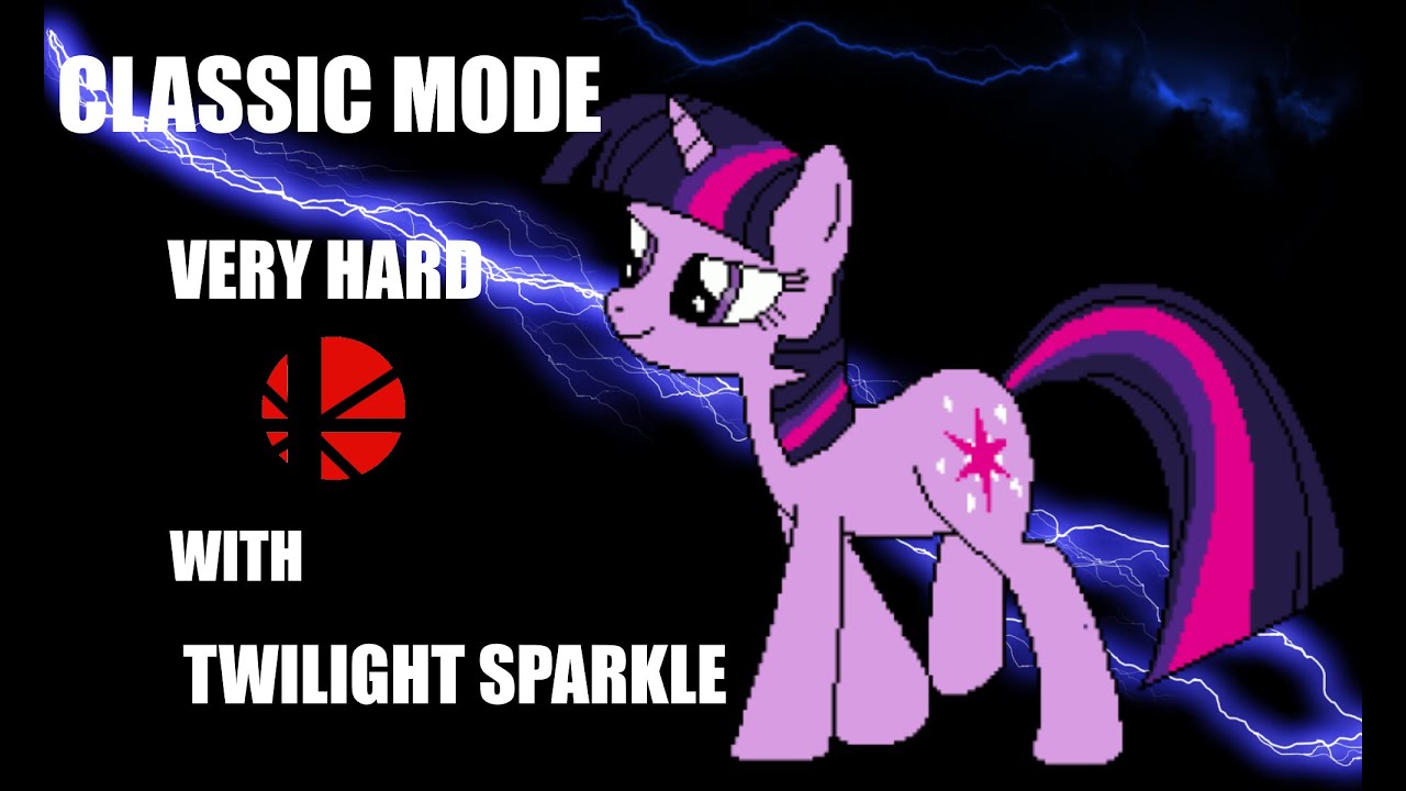 Smash Bros CMC V7 Twilight Sparkle Very Hard Classic Mode with 1 Life