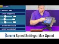 Speed Settings (Max Speed) with Blunami