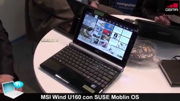 MSI Wind U160 con SUSE Moblin OS