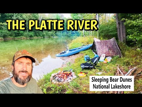 Solo Kayak Camping Adventure on Michigan’s Platte River