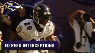 All 70 of Ed Reed's Ravens Interceptions | Baltimore Ravens