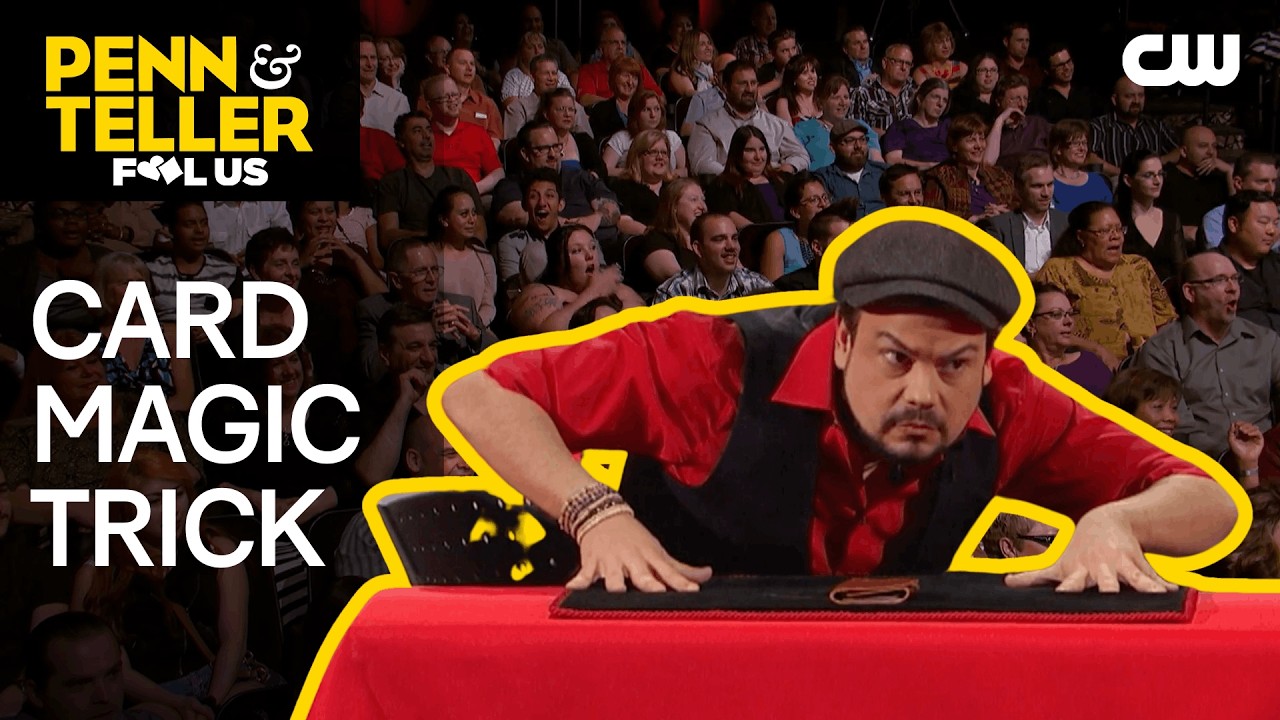 Magician Javi Benitez Performs Card Magic Trick | Penn & Teller: Fool Us | The CW