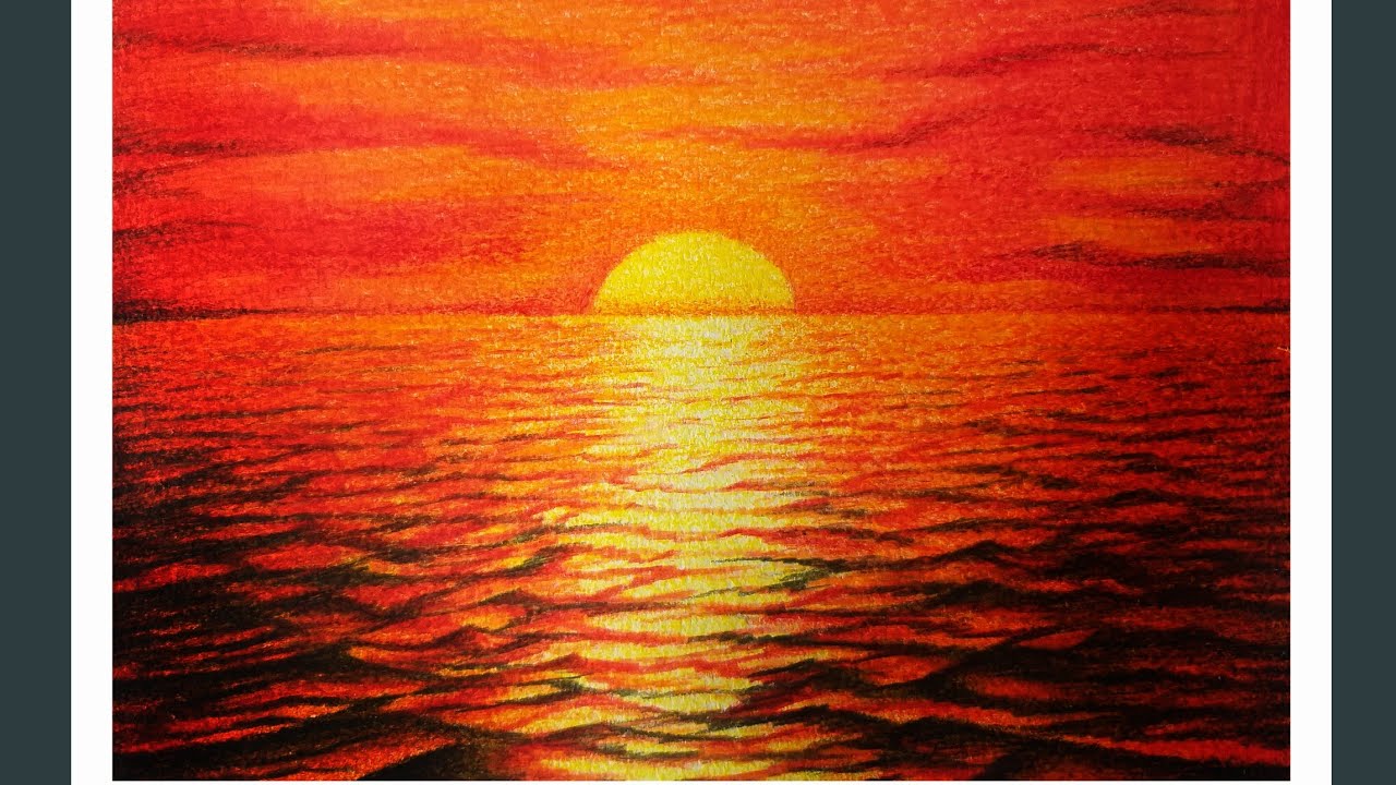 Sunrise Drawing by Apurva Deodhar - Fine Art America