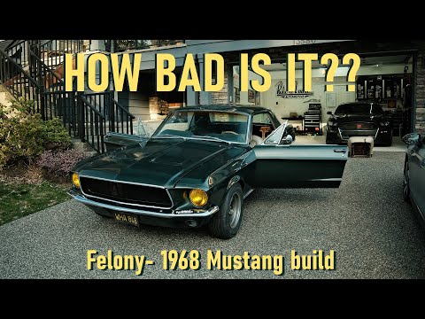 HOW BAD IS IT!!!????-  1968 Mustang teardown begins