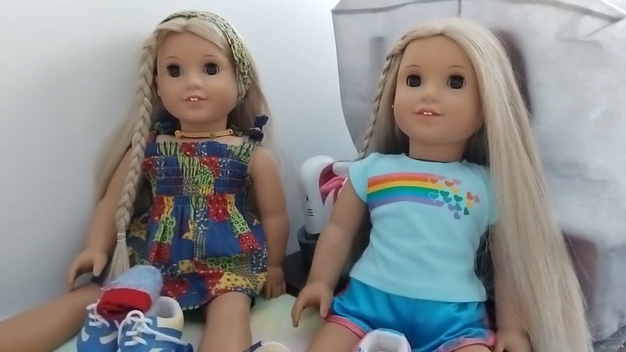 American Girl Doll Julie-what I have of her collection.   