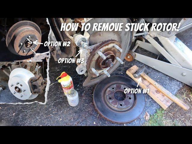 How to Get Stuck Brake Rotors Off: Easy Tips That Work Fast