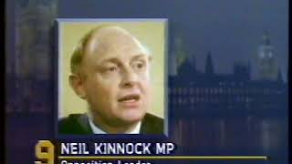 BBC News - Neil Kinnock Vs M Thatcher (1988) BETAMAX