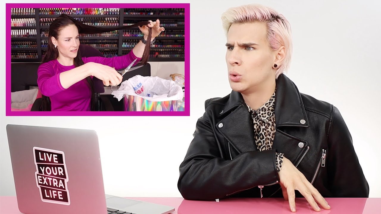 Hairdresser Reacts To Simply Snailogical Cristine Cutting Her