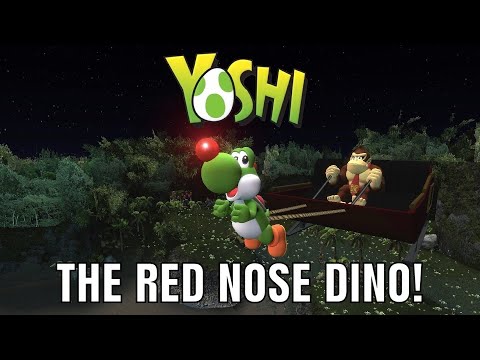 Yoshi The Red Nose Dino 