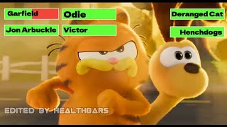 The Garfield Movie (2024) Trailer 2 with healthbars by Healthbars 6,436 views 2 months ago 2 minutes, 50 seconds