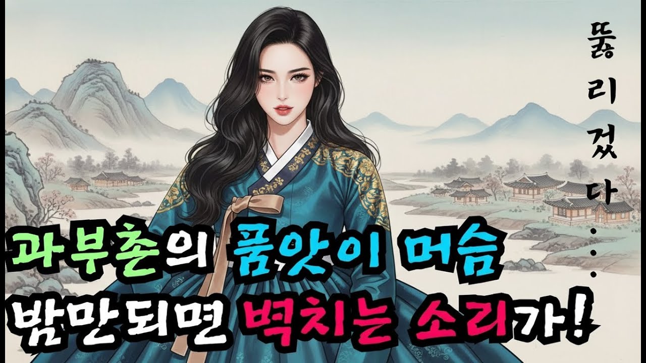 머슴이 목숨을 구해준 댓가로 품앗이를 하러 돌아다니는데 _옛날이야기 _ 야담 _ 전설 _ 민담 _ 설화 _ 조선시대 _ 괴담