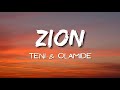 Teni Olamide Zion Lyrics 