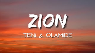 Teni, Olamide - Zion (Lyrics)
