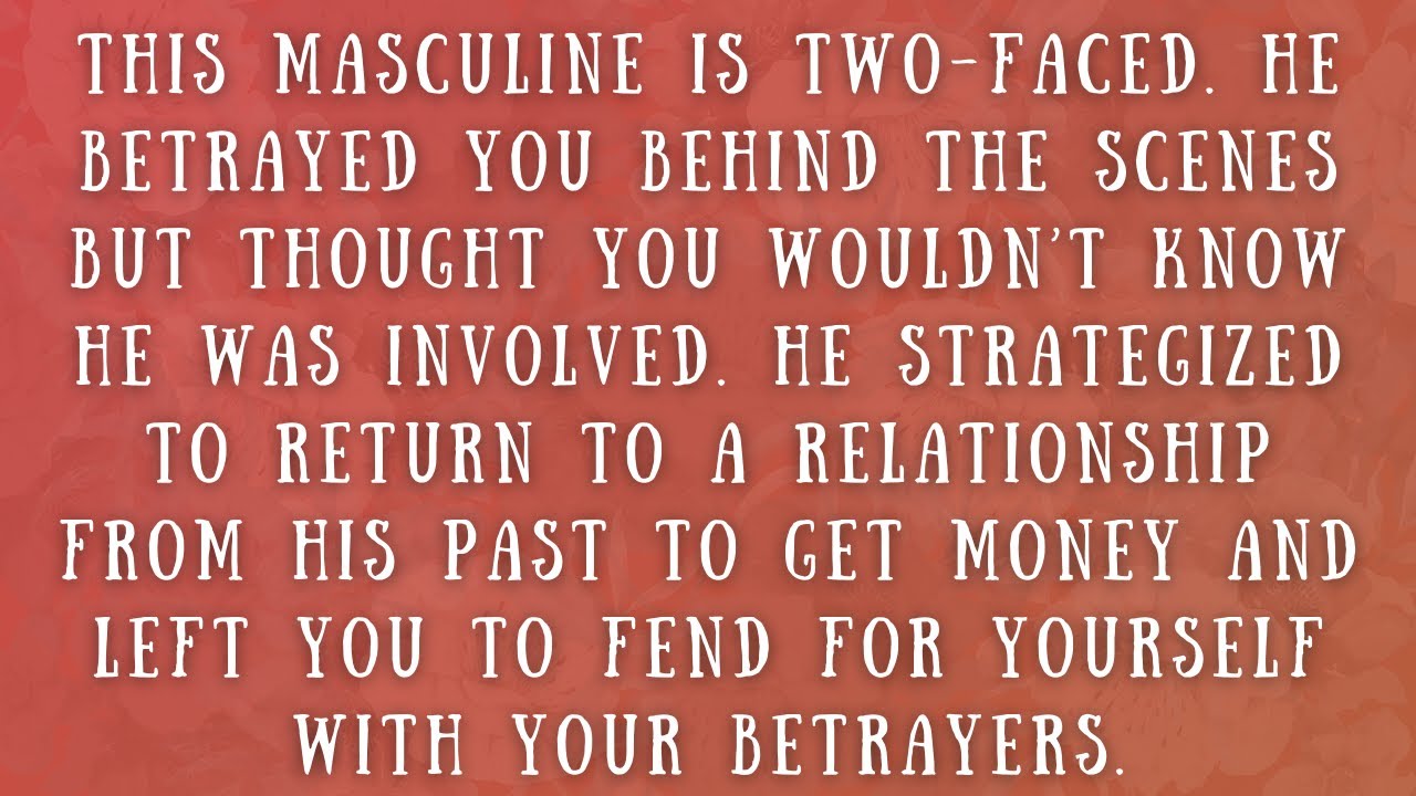 His SNEAKY A$$ thought he couldn't lose. But you’re moving on.