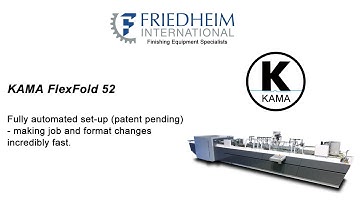 KAMA flexfold 52i Folder gluer