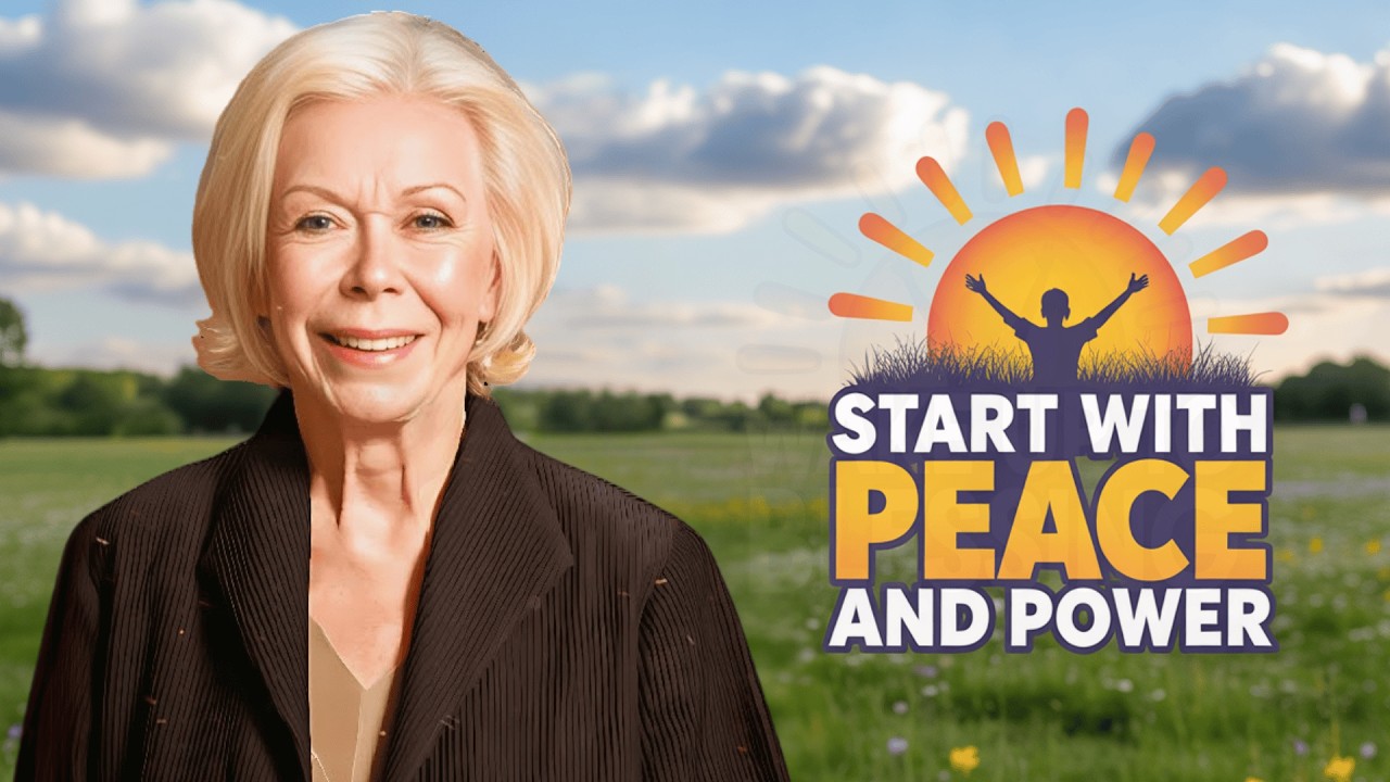 Louise Hay Morning Meditation for Peace & Confidence | Start Calm, Stay Strong