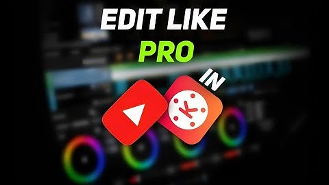 How to edit videos for YouTube channel in mobile using kinemaster