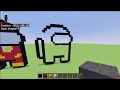 Minecraft pixel art #minecraft #minecraftbuilding #gaming