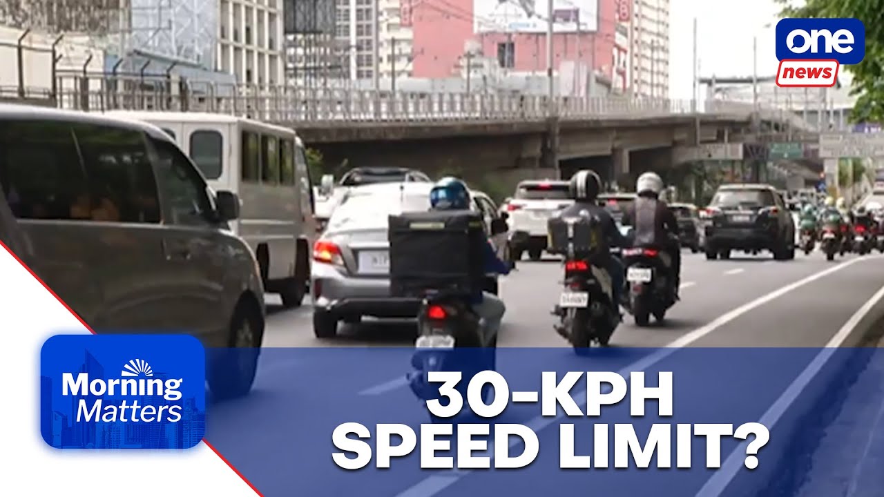 Urban roads unsafe for vulnerable Filipinos due to high speed limits: Siy | Morning Matters