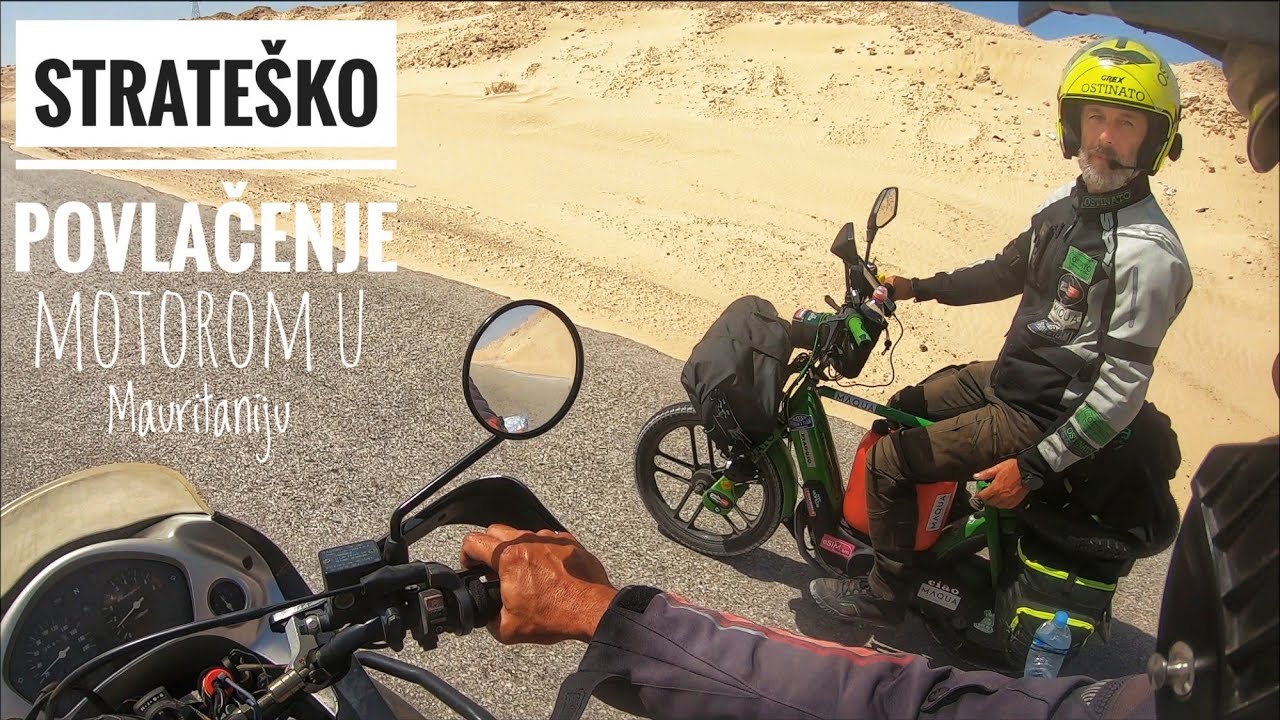 Motorom u Mauritaniju E61: Strateško povlačenje - Talijanski ADV rider