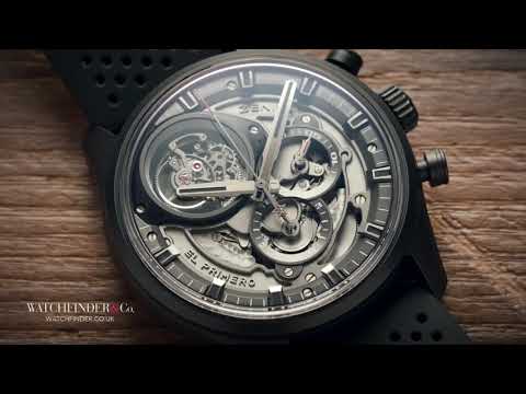 Zenith El Primero Skeleton Tourbillon 49.2520.4035/98.R576 - YouTube