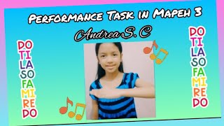 DO-RE-MI with Hand Signs | Performance Task in Mapeh3 |ASC KIDs 3