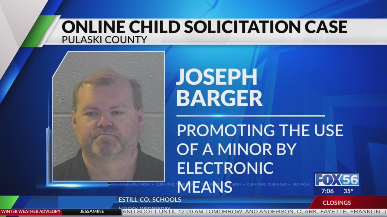 Somerset man arrested for allegedly soliciting minor online - YouTube