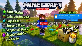 Minecraft 1.26.23 Patch apk mediafire downlaod // Mcpe 26.23 download