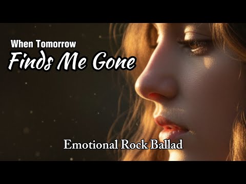 When Tomorrow Finds Me Gone Emotional Rock Ballad Female Vocal Original Song 