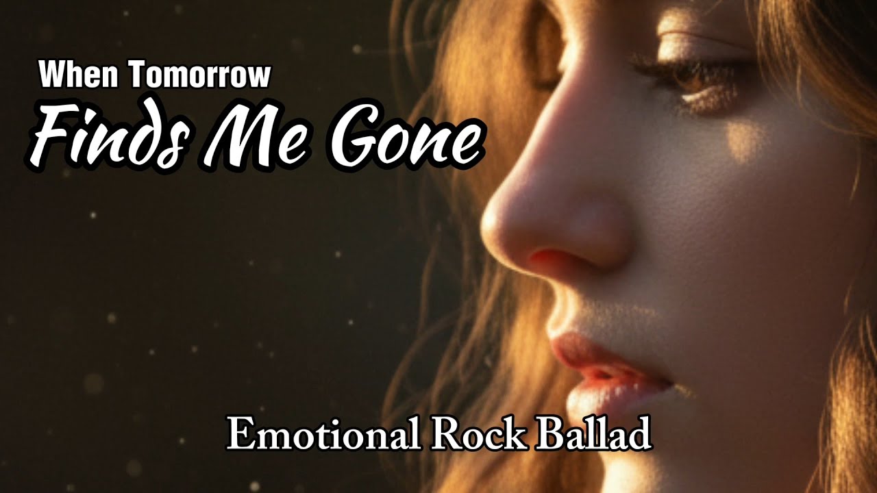 When Tomorrow Finds Me Gone | Emotional Rock Ballad (Female Vocal, Original Song)