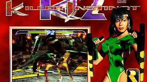 Custom Made 2 Player “ARCADE CLASSICS” Arcade Pedestal with Hyperspin, Killer Instinct 2 Gameplay