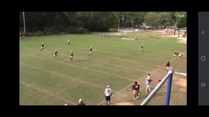 Aaron Burgess - Fall Practice Tape 2020 (Erskine C...