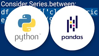 How to select rows in a DataFrame between two values, in Python Pandas?