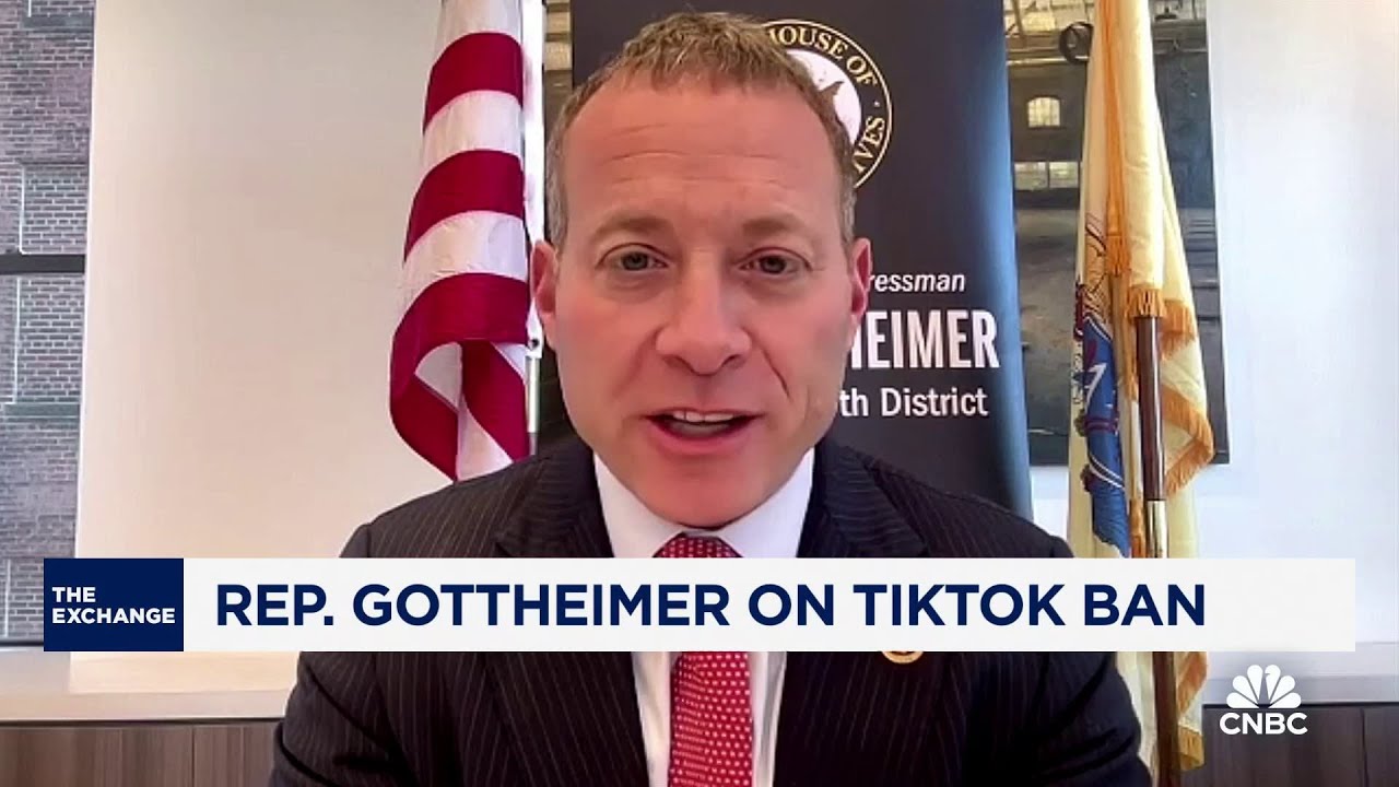 Rep. Gottheimer on potential TikTok ban: It is a 'threat to America's national security 
