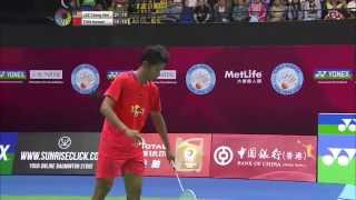 Yonex Sunrise Hong Kong Open 2015 | Badminton F M3-MS | Lee Chong Wei vs Tian Houwei