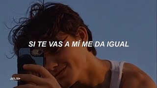 Video thumbnail of "Me da igual - Charlie USG (Letra) || Si te vas a mi me da igual"