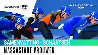 MARIJKE GROENEWOUD op MEDAILLEJACHT bij MASSASTART | Samenvatting Vrouwen | Milano Cortina 2026