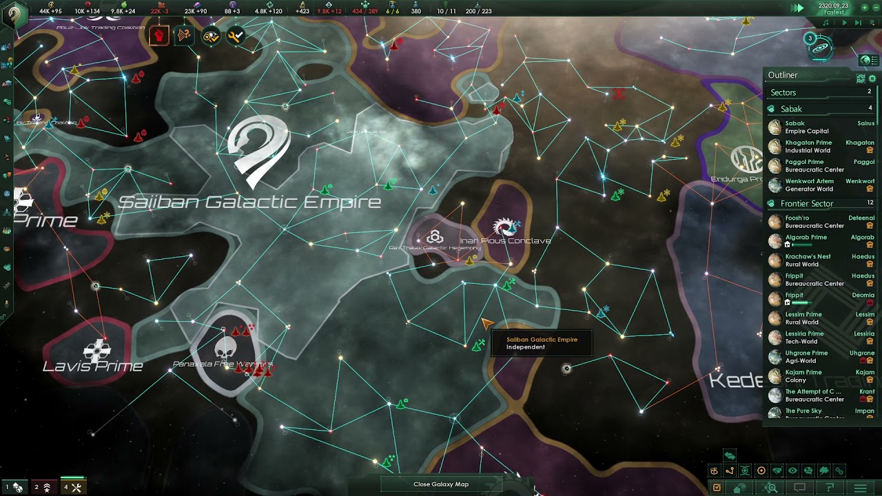 Let's Play Stellaris: Nemesis #10: A mid-game crisis arises - YouTube