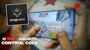 JONATHAN like ACE BLACK Control Code in BGMI and PUBG | Its BugG