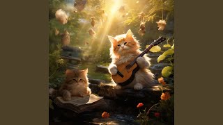 Paws and Melodic Firelight