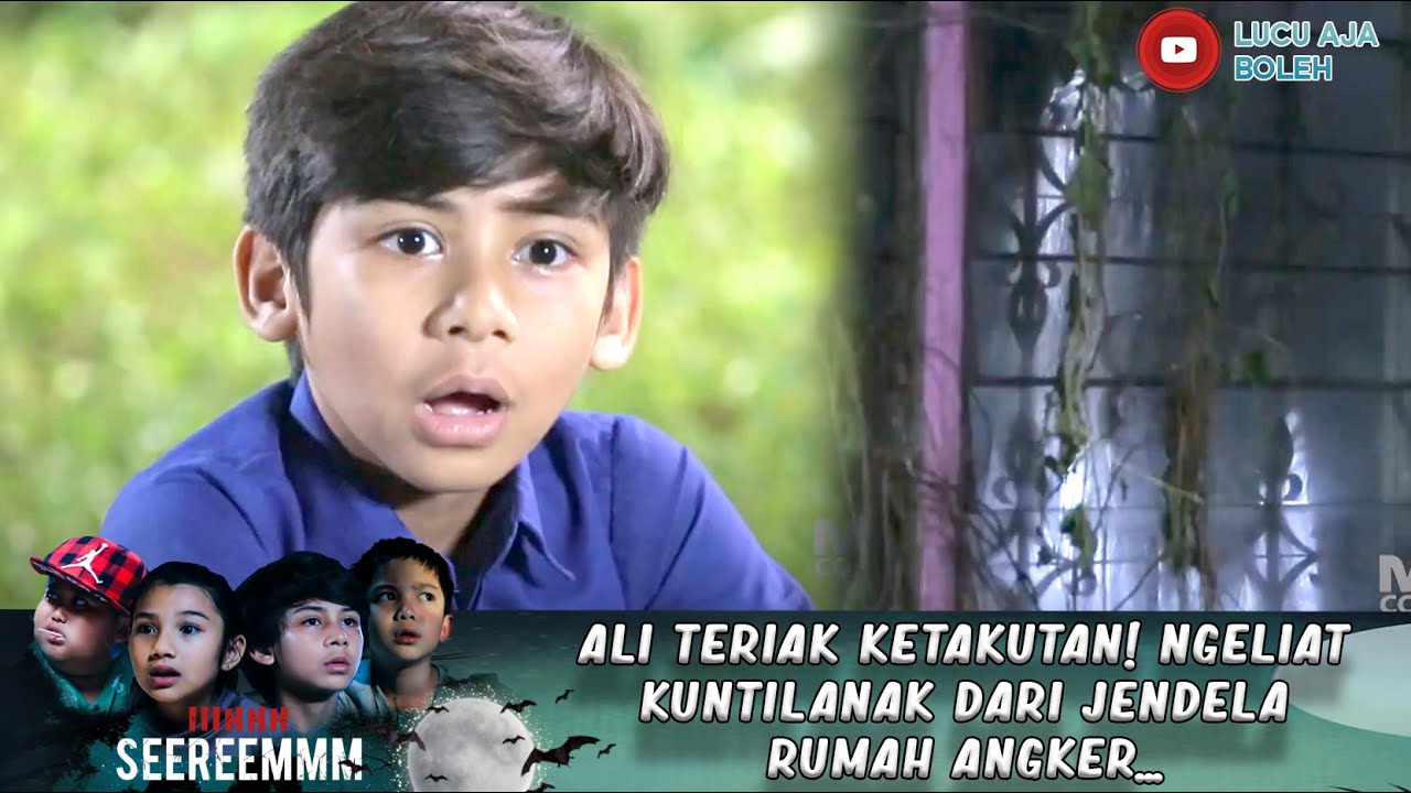 ALI TERIAK KETAKUTAN! NGELIAT KUNTILANAK DARI JENDELA RUMAH ANGKER... - IH SEREM