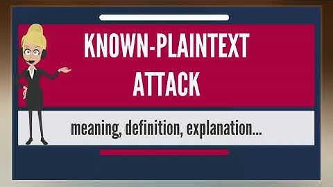 Known-plaintext Attack