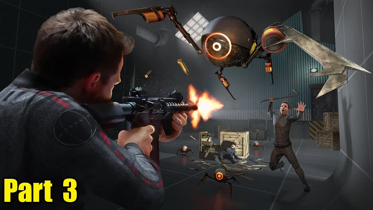 Playing BONEWORKS VR for the first time Part 3