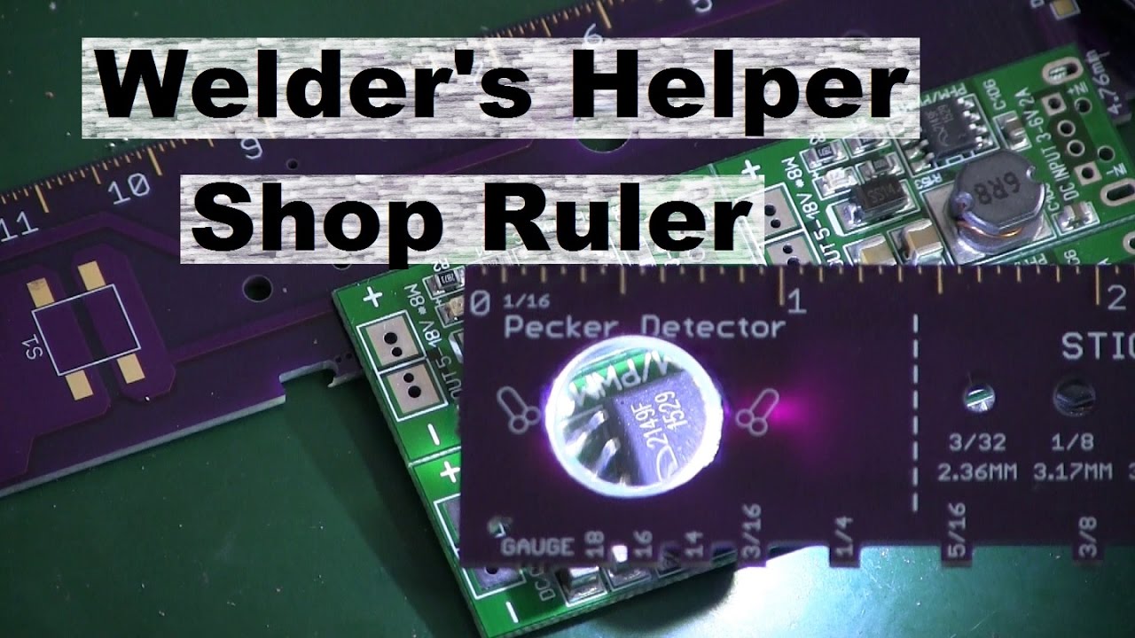WELDER'S RULER - YouTube