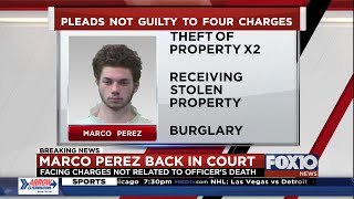 Marco Perez in court for third time in a week