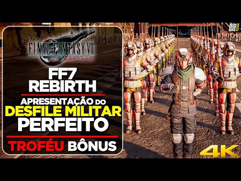 Final Fantasy VII Rebirth - APRESENTAÇÃO DO DESFILE em JUNON (Pontuação Pefeita + Troféu 🏆)