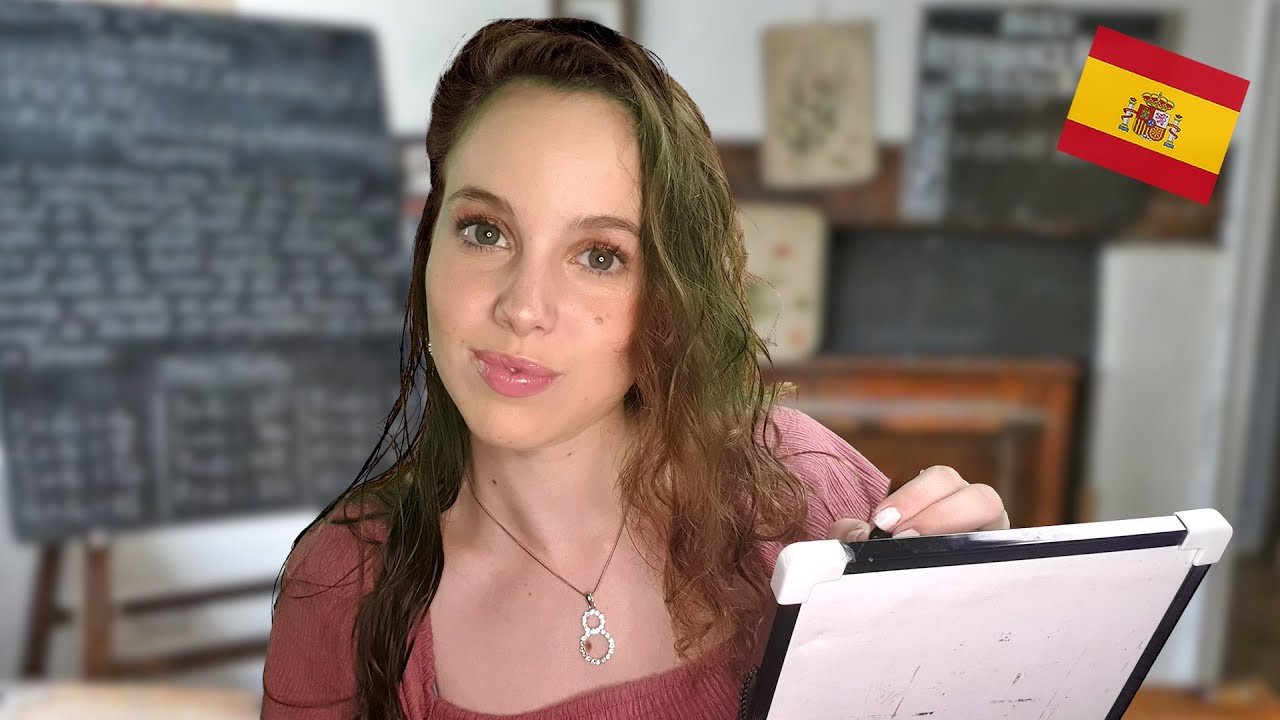 ASMR Teacher Roleplay | Profesora de Inglés | Soft Spoken (clase en español)