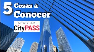 5 lugares a conocer enNueva York con el Citypass | Vale la pena?