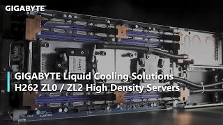GIGABYTE Debuts Liquid Cooled High density Servers